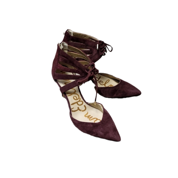 Sam Edelman "Zachary" Suede Heels 8.5 - Picture 3 of 7